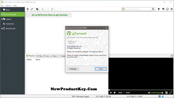uTorrent Pro Key