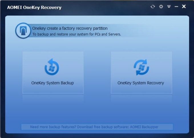 AOMEI OneKey Recovery Professional Serial Key