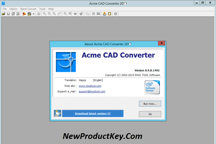 Acme CAD Converter Serial Key