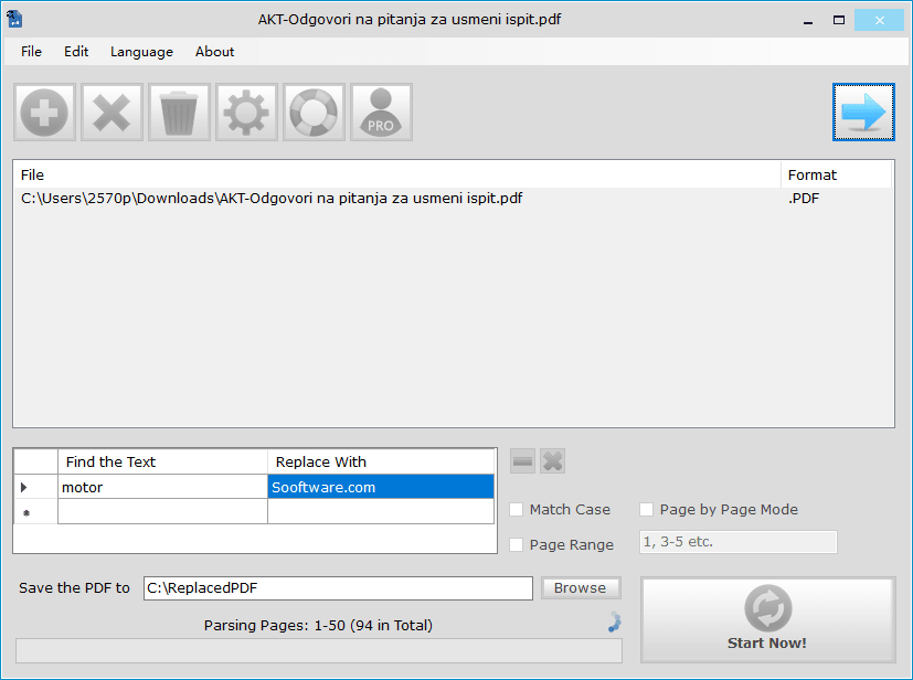 PDF Replacer Pro Serial Key